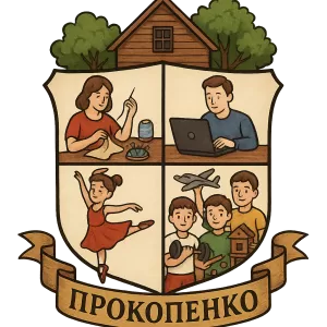 Герб семьи Прокопенко