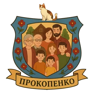 Герб семьи Прокопенко