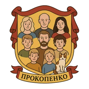 Герб семьи Прокопенко