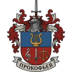 Герб семьи Прокофьев