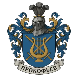 Герб семьи Прокофьев